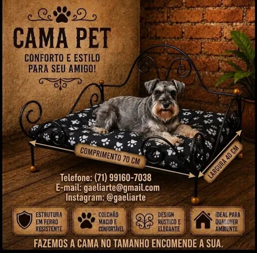 Cama para cachorro 