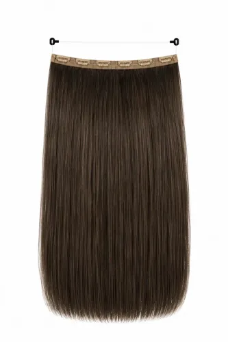 Aplique de Cabelo Halo MOJO - Castanho Natural 65cm (Cabelo Humano)