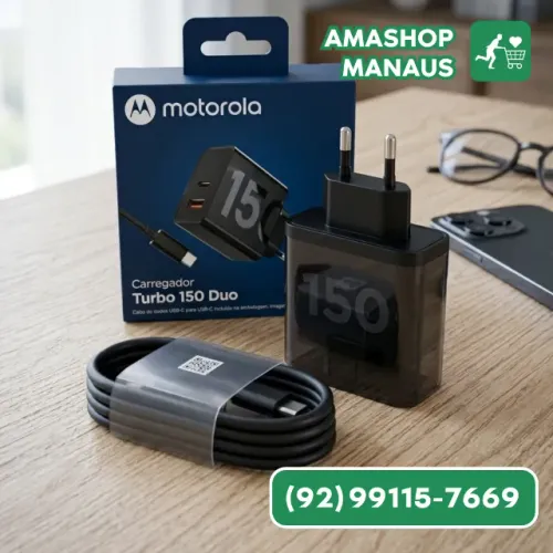 Carregador Motorola Tipo C Turbo Power Parede