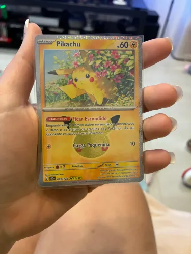 Carta Pokémon coleção 30 anos Português