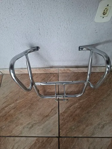 Protetor do motor carenagem - Cromado