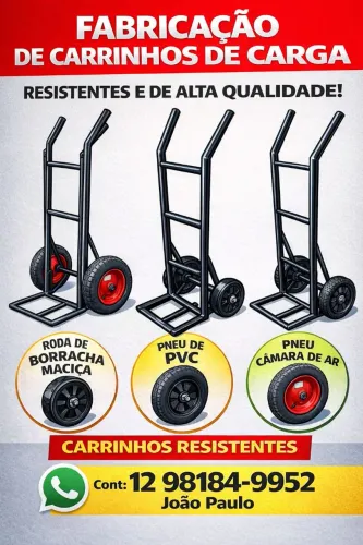 Fabricação de carrinhos de carga