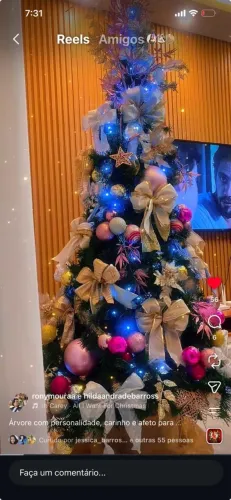 Decoração árvore de Natal