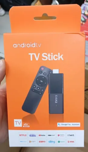 Aparelho tv stick transforma tv em smart Android 14