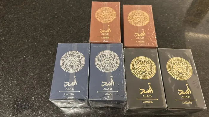 Perfumes da linha Asad ,50 ml original