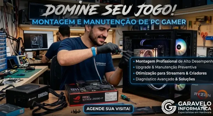 Técnico de Informática | Montagem, Upgrade e Formatação