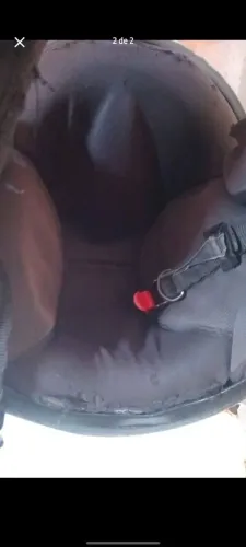 Capacete usado