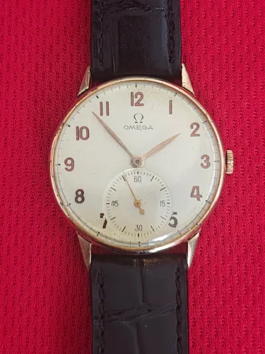 Relogio Omega Jumbo 1947 30T2 Corda Manual