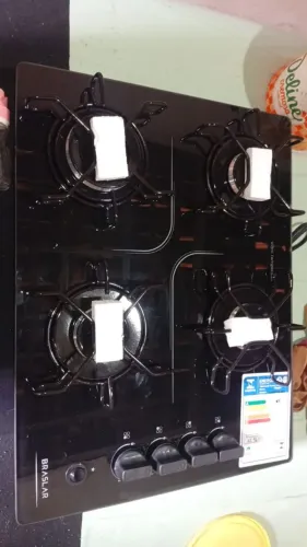 Fogão 4 bocas Cooktop elétrico 