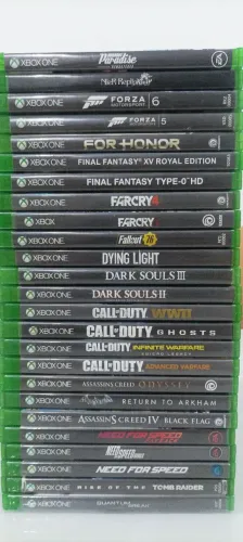 Jogos Xbox One Disponíveis na Descrição 
