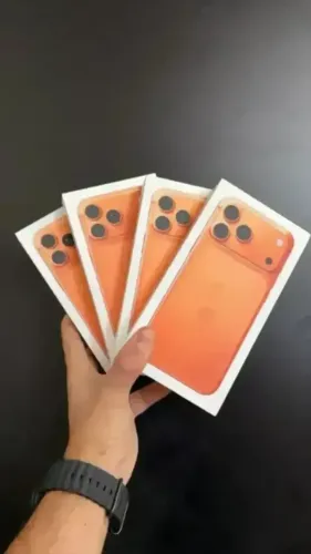 * iPhone 17 Pro Max 256Gb / Laranja / Lacrado / Loja Física na Savassi