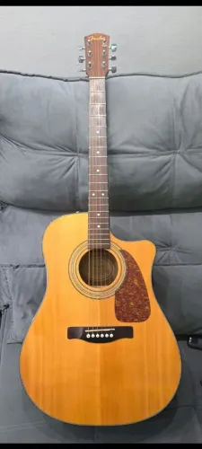Violão fender CD 140SCE raro sólido 