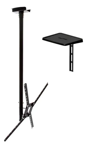 Suporte Brasforma SBRP150 de teto para TV/Monitor de 10" até 55" preto