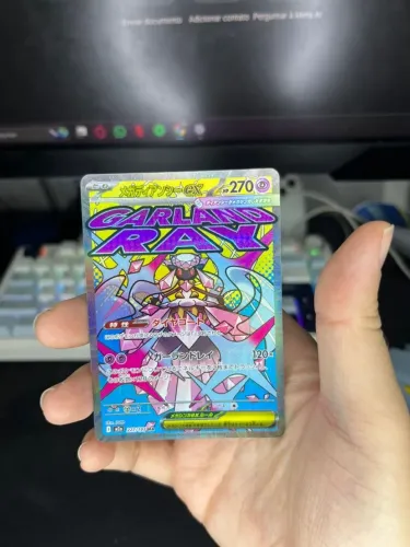 Carta Pokemon Mega Diancie ex SAR (Special Illustration Rare) - Terastal Festival (Japonês
