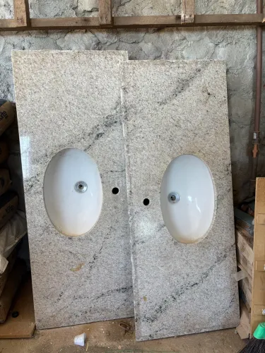 Pias de granito para banheiro