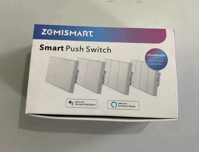Interruptor Smart Zemismart Zigbee 2 canais 