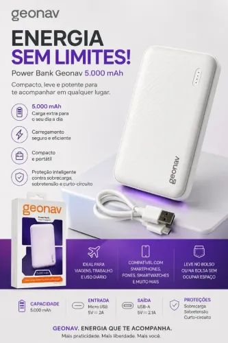 Mini Power bank ( Geonav )