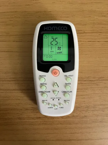Controle Remoto P/ Ar condicionado- ORIGINAL KOMECO