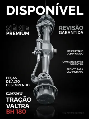 Eixo dianteiro Valtra BH 180