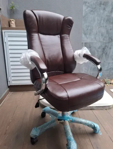 CADEIRA PRESIDENTE LUXO COURO BIG BOSS PREMIUM Novo Lacrado