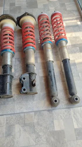 Kit Suspensão a rosca,  molas e amortecedores 