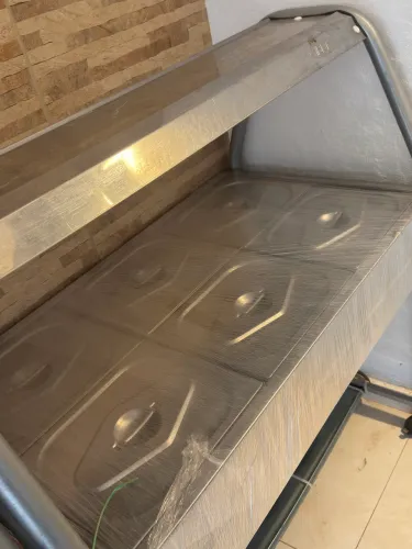 Vendo rechaud inox 6 Cubas