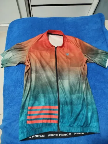 Camisa de ciclismo free force Tam G (valor negociável)