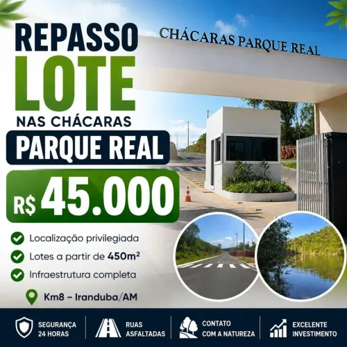 .Chácara Parque Real.