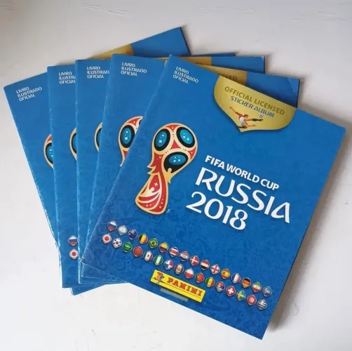 Álbum Figurinhas Copa 2018