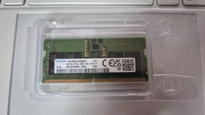 Memória RAM 8GB 4800MHz Samsung Notebook