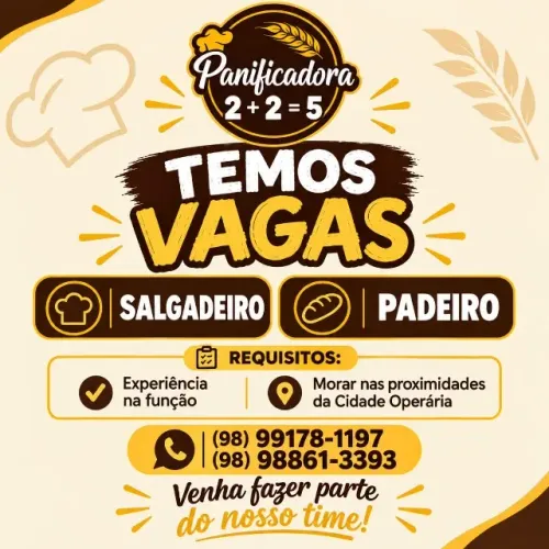 Oportunidade para PADEIRO e SALGADEIRO