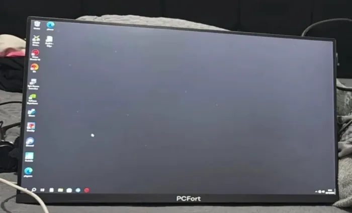 monitor gamer 165hz + braço articulado