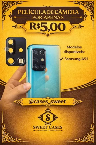 Película de Câmera Samsung A51