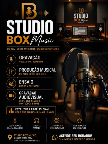 Studio de gravação 