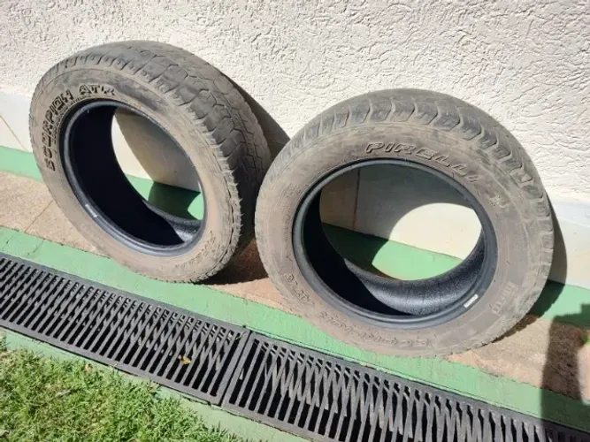 usado 2 Pneus Carro 205/60r15 91h Pirelli Scorpion Atr Xl Fiat Argo usado