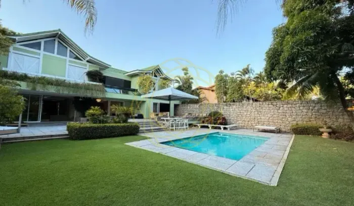 Casa Locação mobiliada Condomínio Wimbledon Park (Barra da Tijuca) - 4 Suítes - 880m²