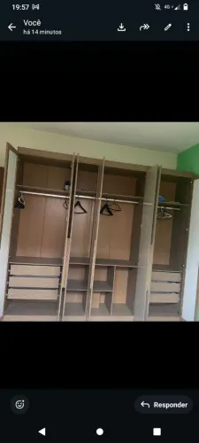 Guarda roupas de casal 7 portas