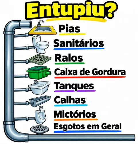 Desentupidora 24:horas chame no chat enviaremos o whatsapp 