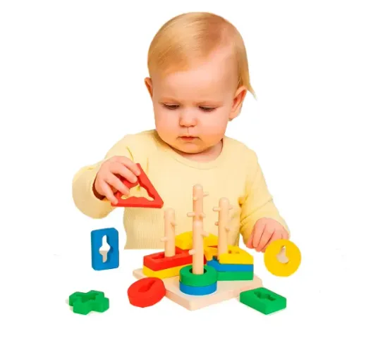 Brinquedo Educativo Pedagógico Formas Encaixe Montessoriano