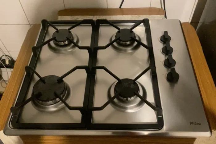 Cooktop Inox Philco 220w semi novo