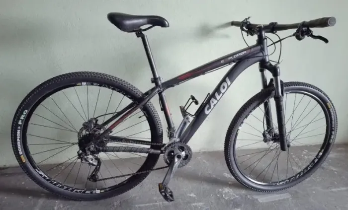 Caloi Explorer 30 (100% shimano alivio 27v, com nota fiscal) revisada