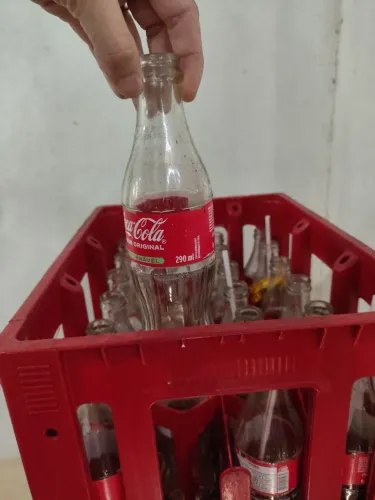 Engradado e vasilhame Coca Cola KS 290ml