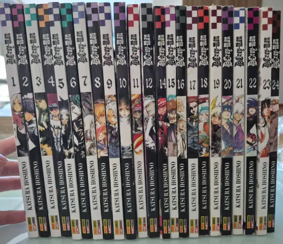 Mangá D. Gray-Man - 1 ao 12 e 14 ao 24