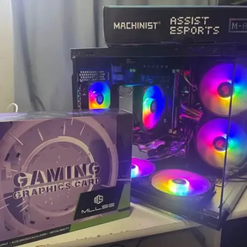 PC Gamer Xeon E5-2640 v3 + RX 550 4GB + 8GB DDR4 + SSD 240GB