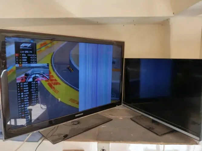 02 Tvs com DEFEITOS R$100
