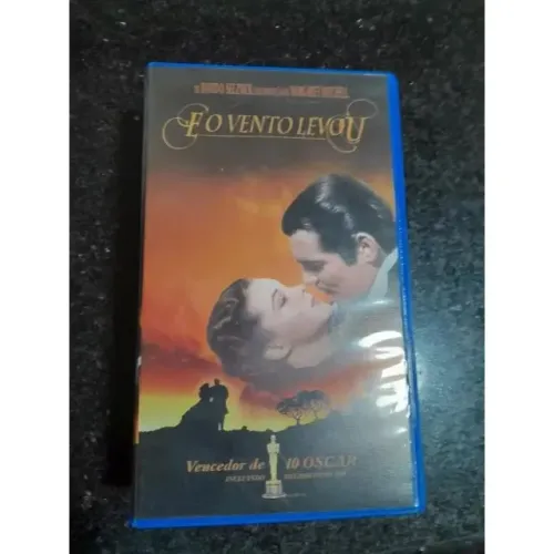 VHS E O Vento Levou Usado Parte 1 e 2 Vivian Leight Warner Bros.