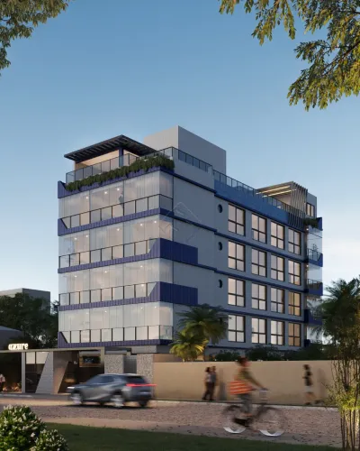 Flat a venda com 1 quarto, vagas rotativas em Intermares - Cabedelo