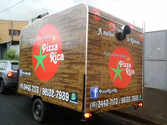 Trailer food pizzaria