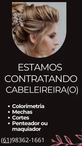Vaga para cabeleireiro(a)