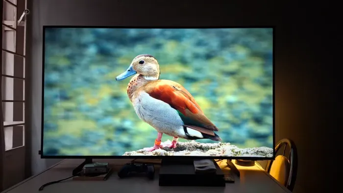 Smart TV Samsung 50" 4K Crystal UHD (DU7700) - Impecável (Na Película!)